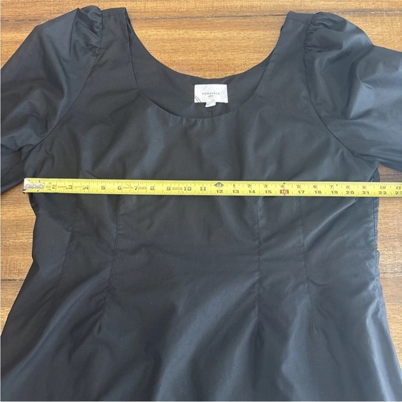 Tuckernuck Pomander Place Black Elevated Blouse 3X Long Sleeve - Picture 5 of 16